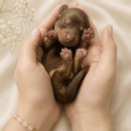 Hattie - Chocolate Based Shaded Cream - Cream female Dachshund puppy in Statesville, North Carolina from Lakeside Dachshunds