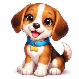 Rowan - Black tan and white male Beagle puppy in Jerome, Missouri from Beam's Beagles