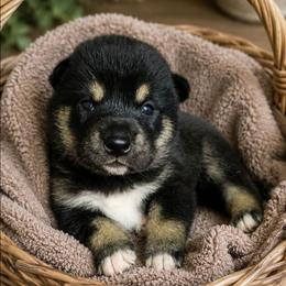 Zoey - Black and tan female Shiba Inu puppy in Illinois from Precious-Puppies