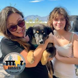 Rodman - Black tri-color male Australian Shepherd puppy in Tucson, Arizona from TTTNT Aussies