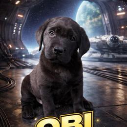OBI Wiggins - Black boy - 6389 - Black male Labrador Retriever puppy in Brandywine, Maryland from QVR Labradors and Leonbergers