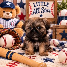 Imperial Otis - Gold male Shih Tzu puppy in Shawnee, Oklahoma from Black Velvet Shih Tzu