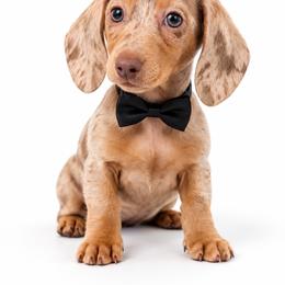 Hammy - Dapple male Dachshund puppy in Illinois from William Rotsaert