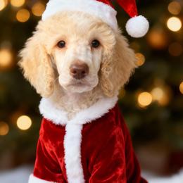 Mr. Black Collar-Knox - Cream male Poodle puppy in Screven, Georgia from Dreamland Standard Poodles
