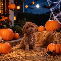 Eden - Red  female Goldendoodle puppy in Roseburg, Oregon from Dbos Furry Friends