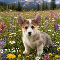 Betsy - Sable female Pembroke Welsh Corgi puppy in Vernal, Utah from Bingo's Kennel