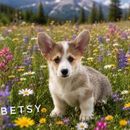 Betsy - Sable female Pembroke Welsh Corgi puppy in Vernal, Utah from Bingo's Kennel
