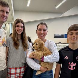 Lucky Country Chico - Apricot male Australian Labradoodle puppy in Wake Forest, North Carolina from Lucky Country Labradoodles