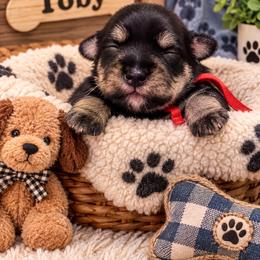 Puppy 1 Toby - Black and silver male Miniature Schnauzer puppy in Carriere, Mississippi from Sassy Schnauzers