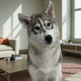 Bunchy - Gray and white male Siberian Husky puppy in Madera, Wyoming from Anastasia Siberians