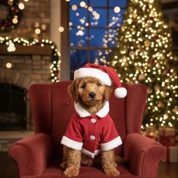 Noel - Red  male Goldendoodle puppy in from Pink Poodles and Doodles