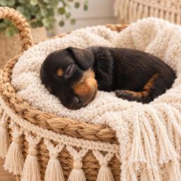 Jet- CKC Registration - Black and tan male Dachshund puppy in Stoneville, North Carolina from Yadkin Valley Dachshunds