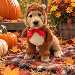Blue Boy - Cream male Goldendoodle puppy in The Woodlands, Texas from Gracie's Goldendoodles and Bernedoodles of The Woodlands