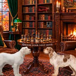 Boy 1 - White male Spinone Italiano puppy in Kent County, Delaware from Ilvolare Spinone