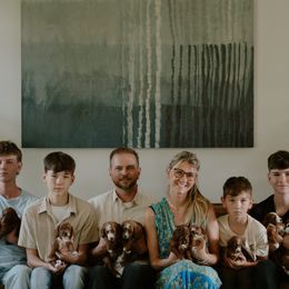 Goldendoodle puppies from Ruby Red Goldendoodles