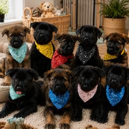 German Shepherd Puppies from Barenstadt Kennels