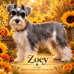 Zoey - Miniature Schnauzer