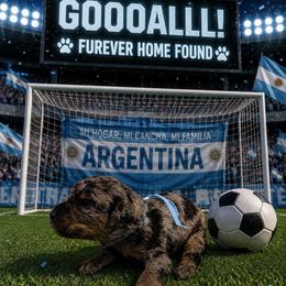 Argentina - Merle male Goldendoodle puppy in Houston, Texas from Were The Mack'Doodles