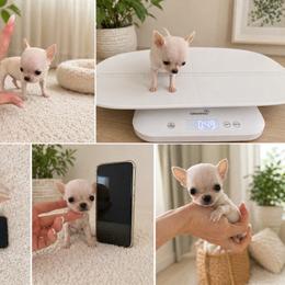 White boy - White male Chihuahua puppy in Miami, Florida from Natalias Tiny Puppies