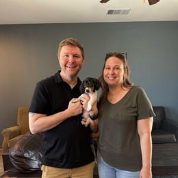 AKC Bailey - Piebald male Dachshund puppy in Joshua Tree, California from Desert Dreams Ranch