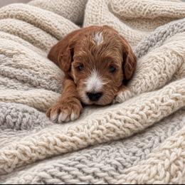 Emmylou - Red female Cockapoo puppy in Marietta, South Carolina from River Falls Cockapoos
