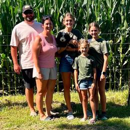 Mr. Blue-Belle - Black and white male Aussiedoodle puppy in Williamsburg, Iowa from Terry Lynn's Aussiedoodles/My Blue Dog Ranch