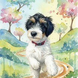 Rachel - Black tri-color female Aussiedoodle puppy in Vernal, Utah from Adorable Aussiedoodles