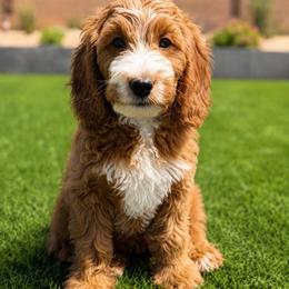 Rosey - Red  female Goldendoodle puppy in Phoenix, Arizona from Doodles of the Desert