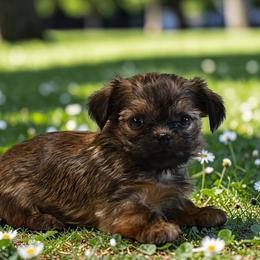 Bourbon - Blue and tan male Shorkie puppy in Delta, Colorado from SATA Kennels