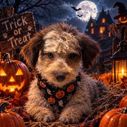 Maja - Merle male Maltipoo puppy in Lebanon, Kentucky from Mosaic Merle Doodles