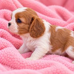 AKC Chloe - Blenheim female Cavalier King Charles Spaniel puppy in Port Angeles, Washington from God Speed Paws