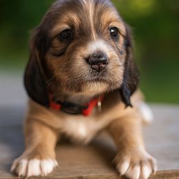 Luna - Cream female Dachshund puppy in Mesa, Arizona from Dach Army formerly 8 Dach Army