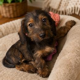 Dachshund Puppies from Kentucky Bluegrass Wirehair Dachshunds