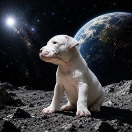 Bezalel - White male Dogo Argentino puppy in Morgan Hill, Pennsylvania from De la Fuerza De Dios