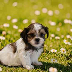 Zydeco - Black white and silver male Shorkie puppy in Delta, Colorado from SATA Kennels
