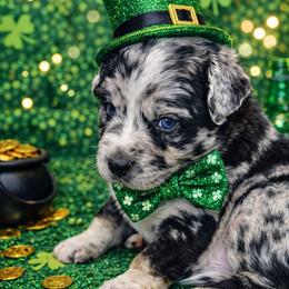 Windy - Blue merle female Australian Shepherd puppy in Dalton, Georgia from Furtabulous Paws Australian Shepherds & Border Collies