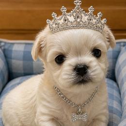 Boy 1 - Cream and white male Shih Tzu puppy in Etoile, Texas from Dollface Dollie’s Shih Tzus