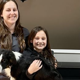 Kola - Black Australian Shepherd puppy in Sedalia, Missouri from Strollins Farm