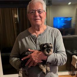 Chuck -Black ( 7. Tiny salt and pepper male) - Salt and pepper male Miniature Schnauzer puppy in Ravensdale, Washington from Serenity Schnauzers