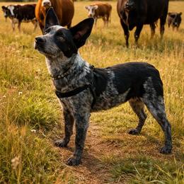 Hello Darlin - Blue speckled female Australian Cattle Dog puppy in Marana, Arizona from Cactus Heelers Arizona