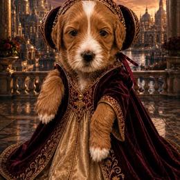 PADME - Red  female Goldendoodle puppy in Minneapolis, Minnesota from The Golden Roo