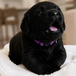 Hannah - Black female Labrador Retriever puppy in Charlotte, North Carolina from Patton Premier Labradors