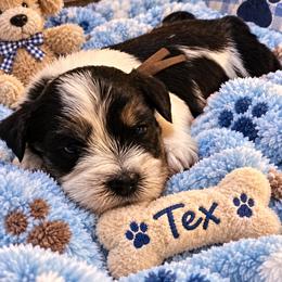 Puppy 3 - Black and white male Companion Cross puppy in Carriere, Mississippi from Sassy Schnauzers