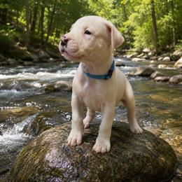 Nimrod - White male Dogo Argentino puppy in Morgan Hill, Pennsylvania from De la Fuerza De Dios