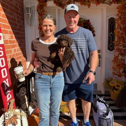 Wilson Family's Mulligan - Phantom female Goldendoodle puppy in Norman, Oklahoma from Wilson Family Companions