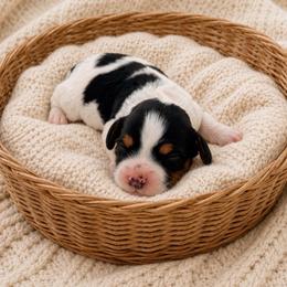 Sierra - Tri-color female Cavapoo puppy in Salt Lake City, Utah from SunnySide Mini Doodles