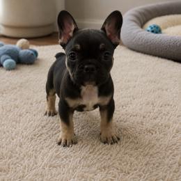 Little bear - Black and tan male French Bulldog puppy in Ludowici, Georgia from Royal Destiny Kennels